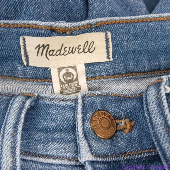 NEW Madewell Stovepipe Jeans in Leaside Wash, 27 - Picture 12 of 15